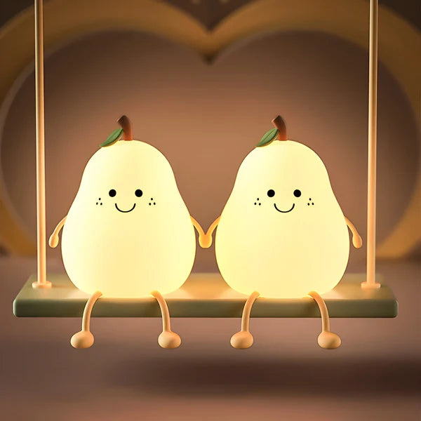 Pear Glow Night Lamp by LumeNostalgia