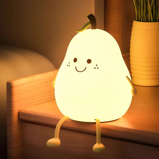 Pear Glow Night Lamp by LumeNostalgia