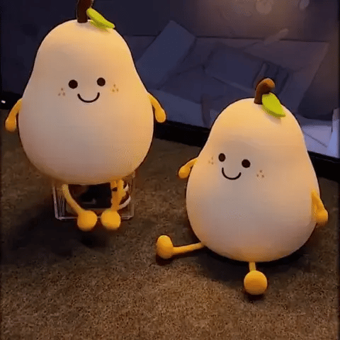 Pear Glow Night Lamp by LumeNostalgia